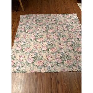 Crown Crafts Vintage Floral Duvet Cover Set Pink Peony Cottagecore Percale USA